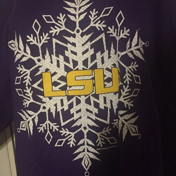 LSU Christmas shirt - Picture 2 of 3